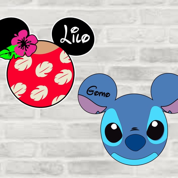 Lilo and Stitch Disney Cruise Suite Door Magnets/ Lilo and Stitch Magnet/ Stitch Cupcake Magnet magnet/ Cruise Magnet/ Disney Cruise Decor