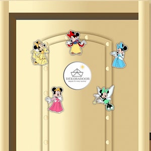 Princess Minnie Disney Inspired Disney Cruise Suite Door Magnets/Disney Princess Door Magnet/Cruise Magnet/Disney Cruise Decor/