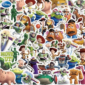 Toy Story Aufkleber / Disney Vinyl Aufkleber / Becher Aufkleber / Disney Becher Aufkleber / Mickey Aufkleber / DCL Fische Verlängerung Geschenke /