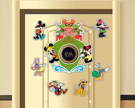 Hawayy ディズニークルーズインスパイアスイートドアマグネット