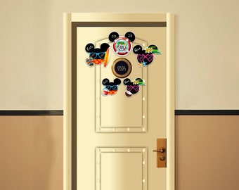 Summer Hawaiian Mickey Disney Cruise Suite Door Magnets/ Hawaiian Disney Cruise Magnet/ Cruise Magnet/ Hawaiian Disney Cruise