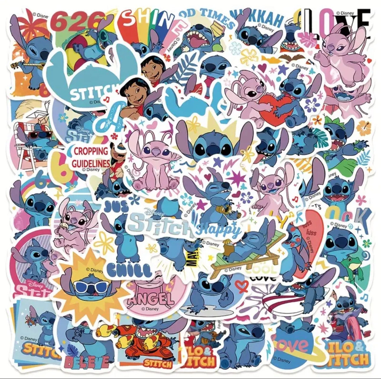 Stitch Disney Vinyl Stickers/Lilo and Stitch Stickers/Tumbler Stickers/ DCL Fish Extender Gifts/ Disney Stickers