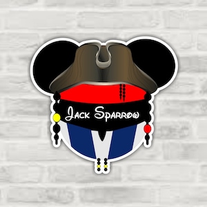 Jack Sparrow Disney Inspired Disney Cruise Suite Door Magnet/ Pirates of the Caribbean Magnet/Jack Sparrow Magnet/Disney Cruise Decor