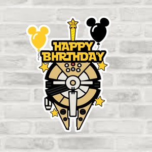 Millenium Falcon Starwars birthday Disney Inspired Disney Cruise Suite Door Magnets/ Cruise Magnet/ Disney Cruise Decor/ DCL