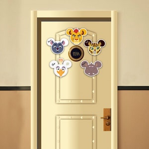 The Lion Guard Disney Inspired Disney Cruise Suite Door Magnets/ The Lion Guard Door Magnet/ Cruise Magnet/ Disney Cruise Decor/