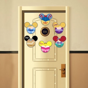 Princess Disney Inspired Princess Disney Cruise Suite Door Magnets/ Princess Door Magnet/ Cruise Magnet/ Disney Cruise Decor