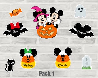 Halloween Magnet Packages Disney Inspired Disney Cruise Suite Door Magnets/ Halloween Door Magnet/ Cruise Magnet/ DCL/ Disney Cruise Magnet