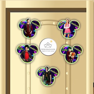 Zombies the Movie Disney inspiriert Disney Cruise Stateroom Tür Magnete/DCL Stateroom Tür Magnet/Zombies Cruise Magnet/DCL