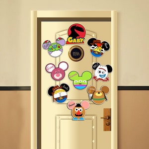 Toy Story Disney inspiriert Disney Cruise Türmagnete / TOY STORY Türmagnet / Cruise Magnet / Disney Cruise Decor