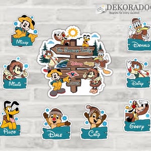 Alaska Disney Cruise Inspired Suite Door Magnets/Disney Alaska Door Magnet/Cruise Magnet/Disney Cruise Decor/Disney Cruise Magnet