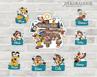 Alaska Disney Cruise Inspired Suite Door Magnets/Disney Alaska Door Magnet/Cruise Magnet/Disney Cruise Decor/Disney Cruise Magnet