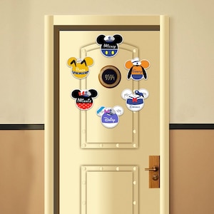 Clubhouse Friends Disney Inspired Disney Cruise Suite Door Magnets/ Captain Mickey and Friends Door Magnet/ Cruise Magnet/