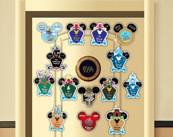 Nombre del barco familiar Mickey y amigos Disney inspirado Disney Cruise Stateroom Door Magnet/Mickey Magnet/DCL Magnet/
