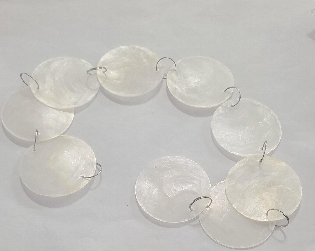 Round Capiz Shells - Etsy