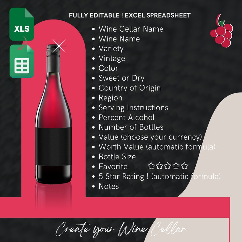 Wine Inventory Management, Wine Lovers, Wine Planner, Wine Collection