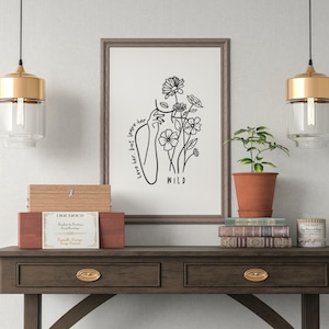 Liebe sie, aber lass ihr wildes svg, lass ihr wildes Wohndekor und Geschenke