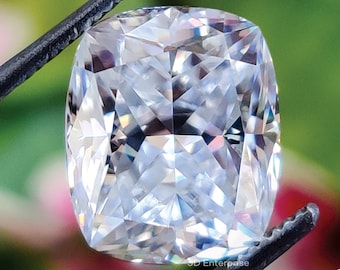 3.20CT Elongated Cushion Cut Colorless Loose Moissanite for Engagement Ring/ For Customized Jewelry/ Moissanite for Solitaire Ring