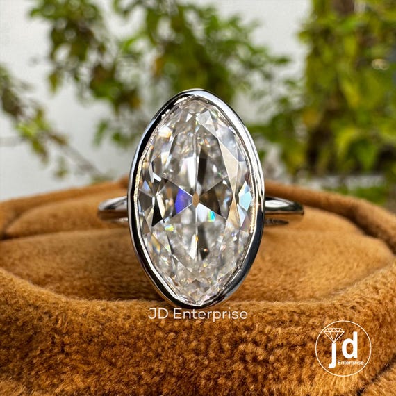 moissanite moval diamond for sale