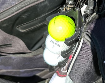 3 Golf Ball Holder - Hang Anywhere, EASY Access