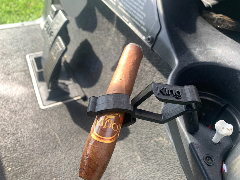 Cigar Holder for Golf All Sizes for Golf Carts, Push Carts, Keeping off
