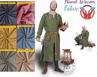to chooseHand Woven Men's cotte Century: XIII, XIV made of hand woven Wool MEDIUM broken diamond