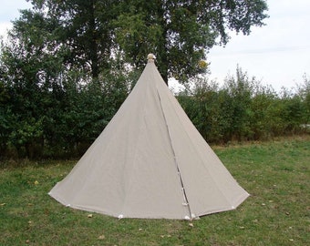Cone Tent - 4 m x 3 m high - LINEN
