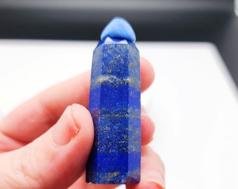 High-Quality Lapis Lazuli Point - Reiki Cleansed and Charged - 2.07" Small Gemstone Point