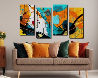 Limited Edition CHROMATIC SYMMETRY - Museum-Grade Matte Acrylic Wall Art - Modern Luxury Abstract Print