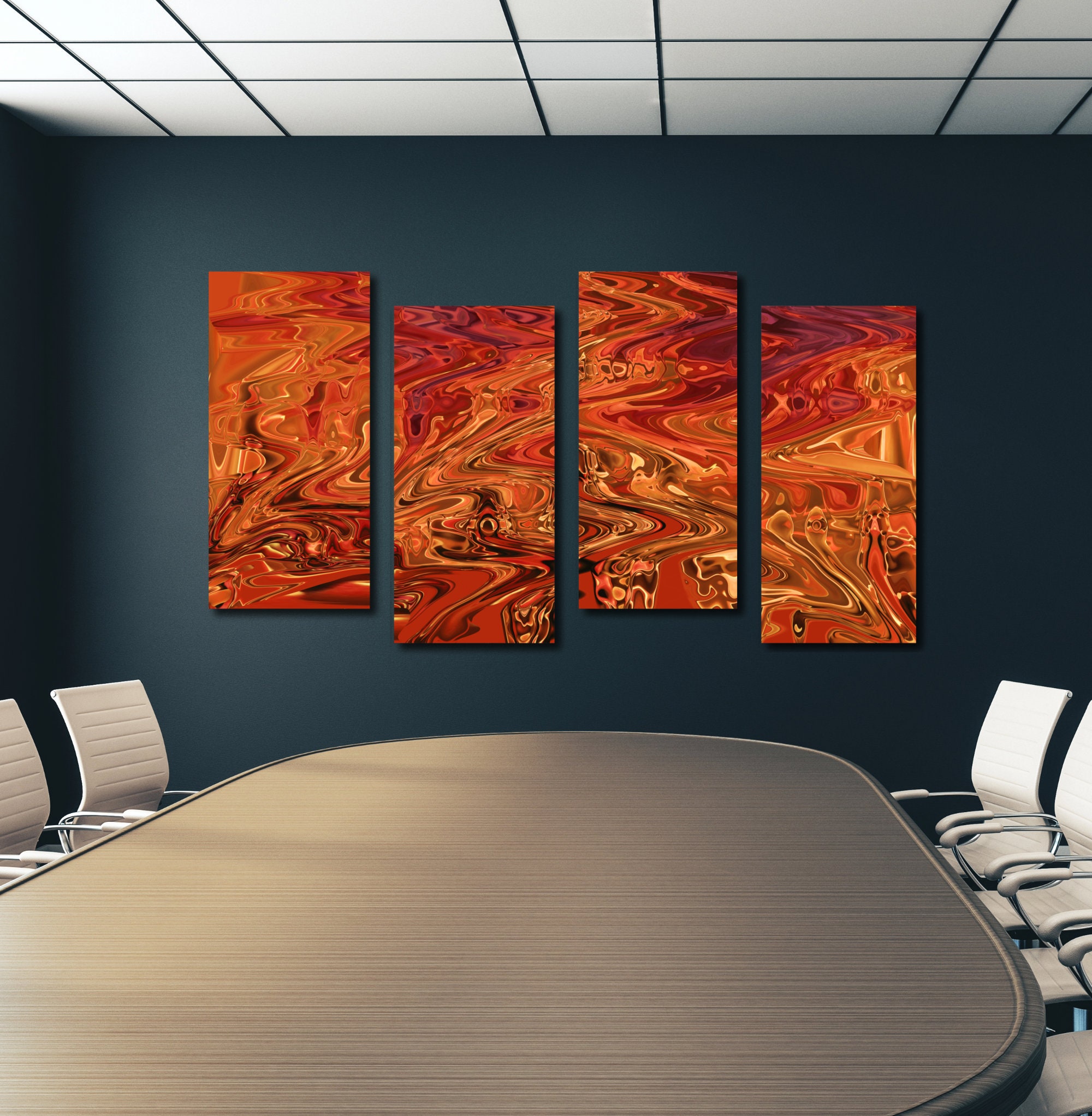 Transform Your Space With Mystical Hues Orange, Gold, Burgundy, Purple