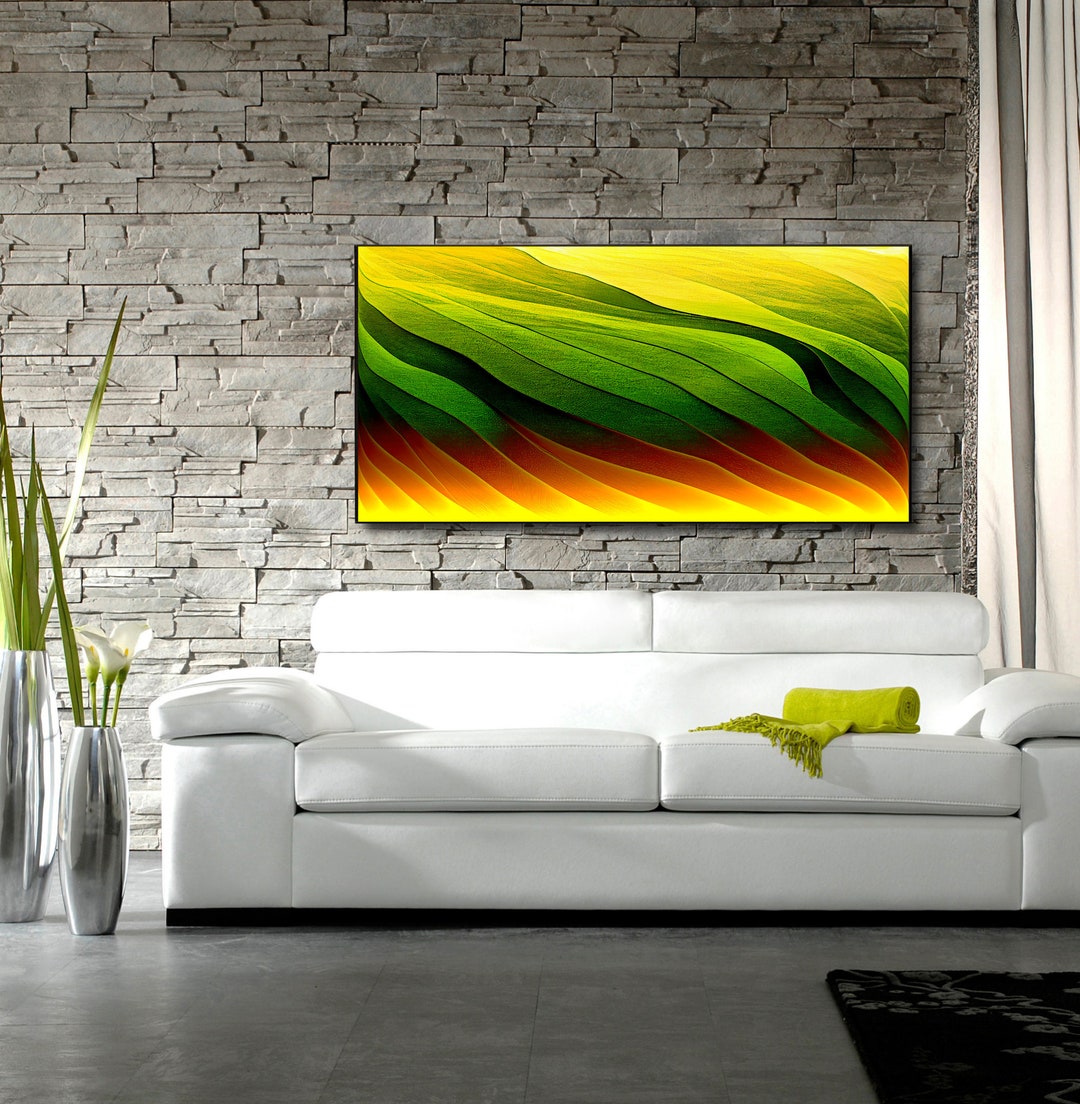 Elevate Your Space With Wooden Symphony Colorful Ripples of Wood on