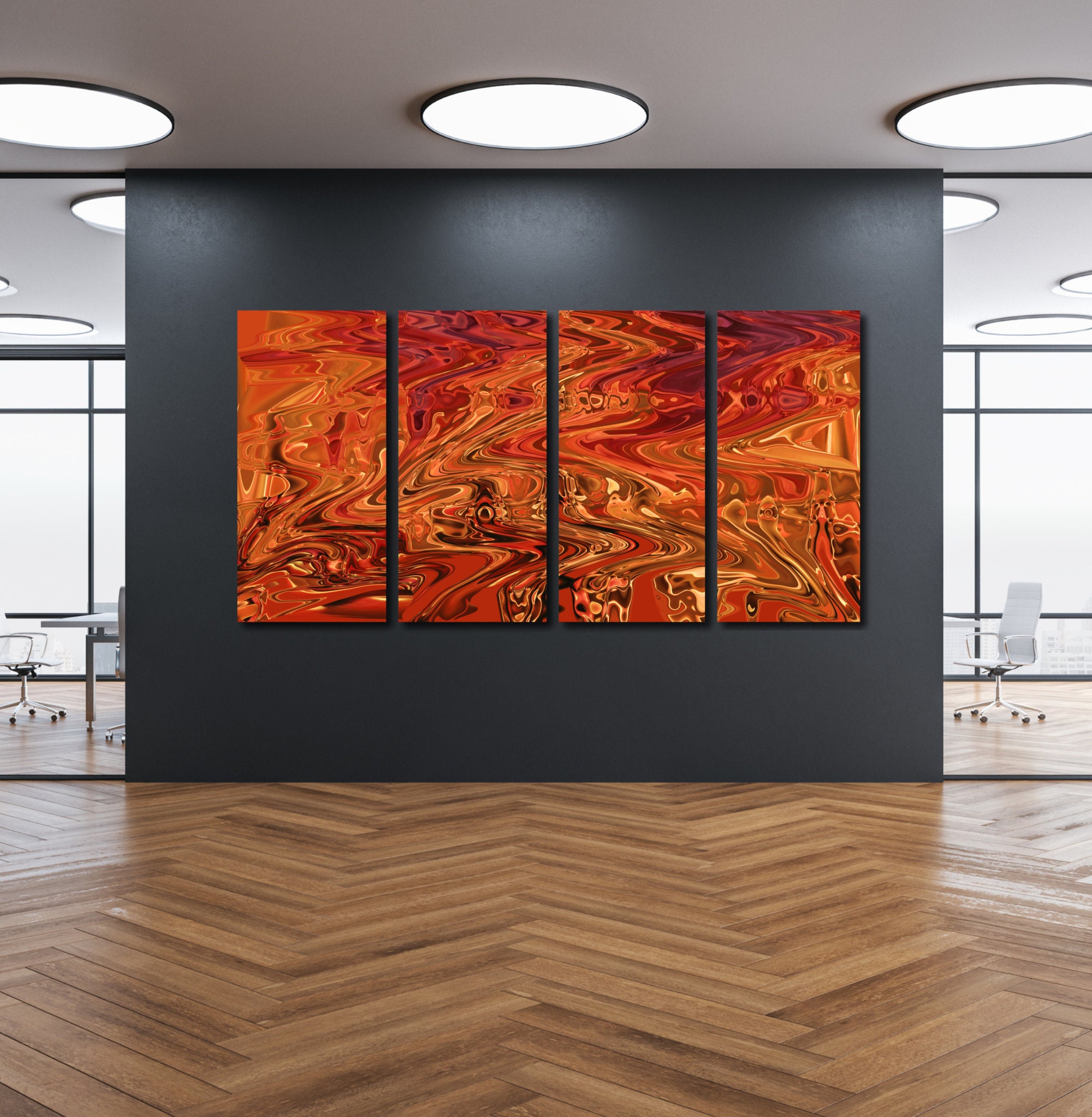 Transform Your Space With Mystical Hues Orange, Gold, Burgundy, Purple