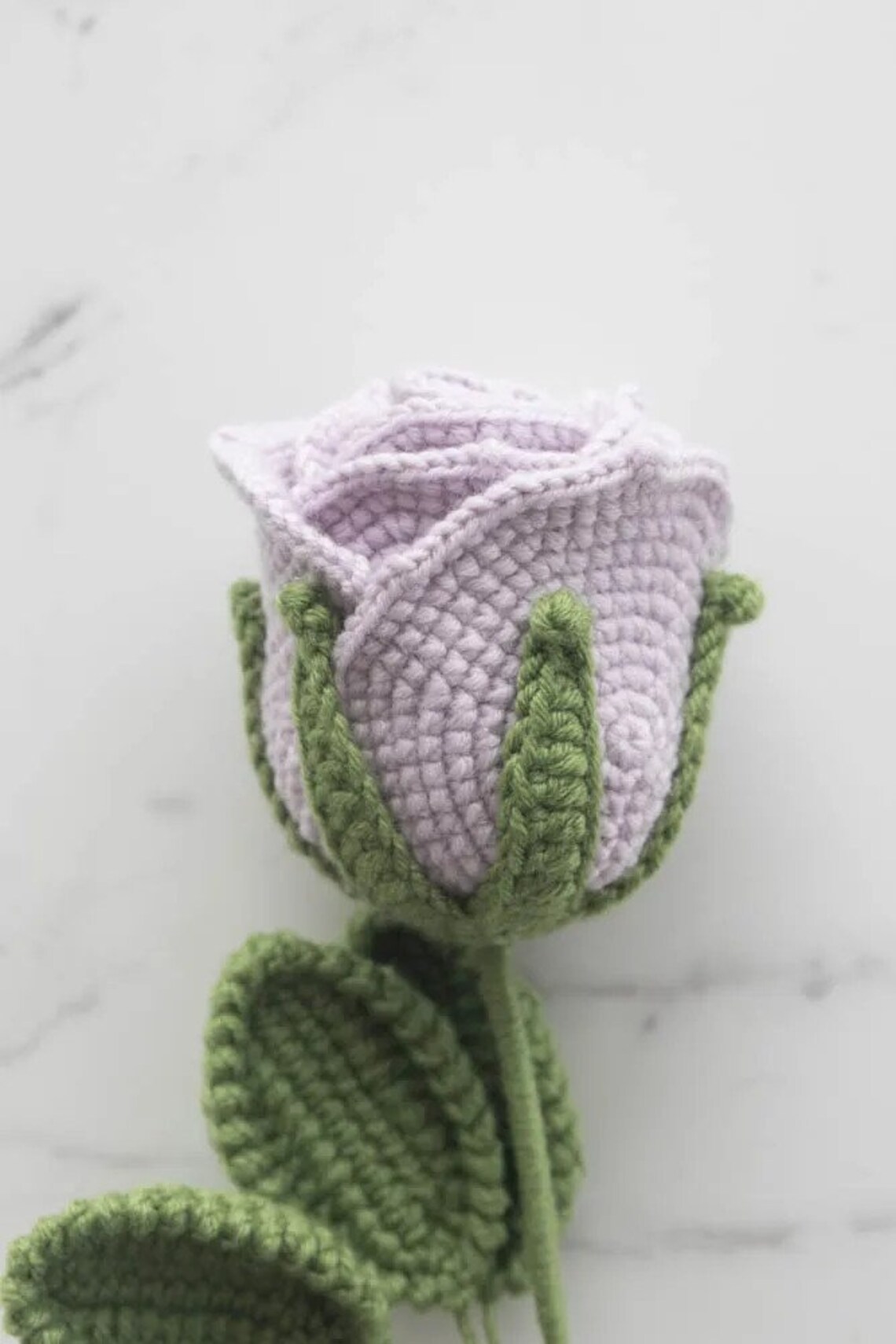 Classic Rose Crochet Pattern - Etsy