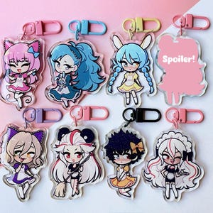 AI: The Somnium Files Maid Dress Acrylic Keychains