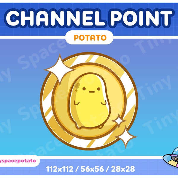 Channel Points Icon Funny Potato Channel Points Twitch