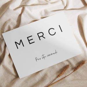Canva Thank You Card | Template | Customer Thank You | Business Woman | Customizable & Professional | Chic | A6 | 148x105mm