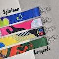 Splatoon Lanyard: Off the Hook, Squid Sisters, Deep Cut product logo
