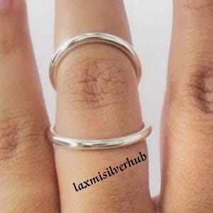 925 Silver Swan Ring, Splint Ring, Solid Sterling, Swan Neck Splint For Dip Joint, RA Dip Rheumatoid Arthritis Splint Ring, Silver Gift item