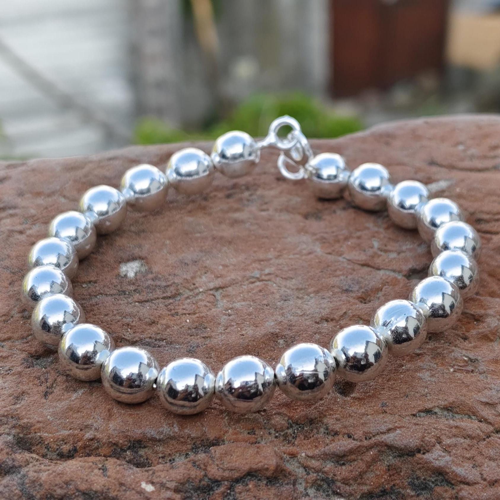 Silver Beaded Bracelet | Zahzil Jewelry