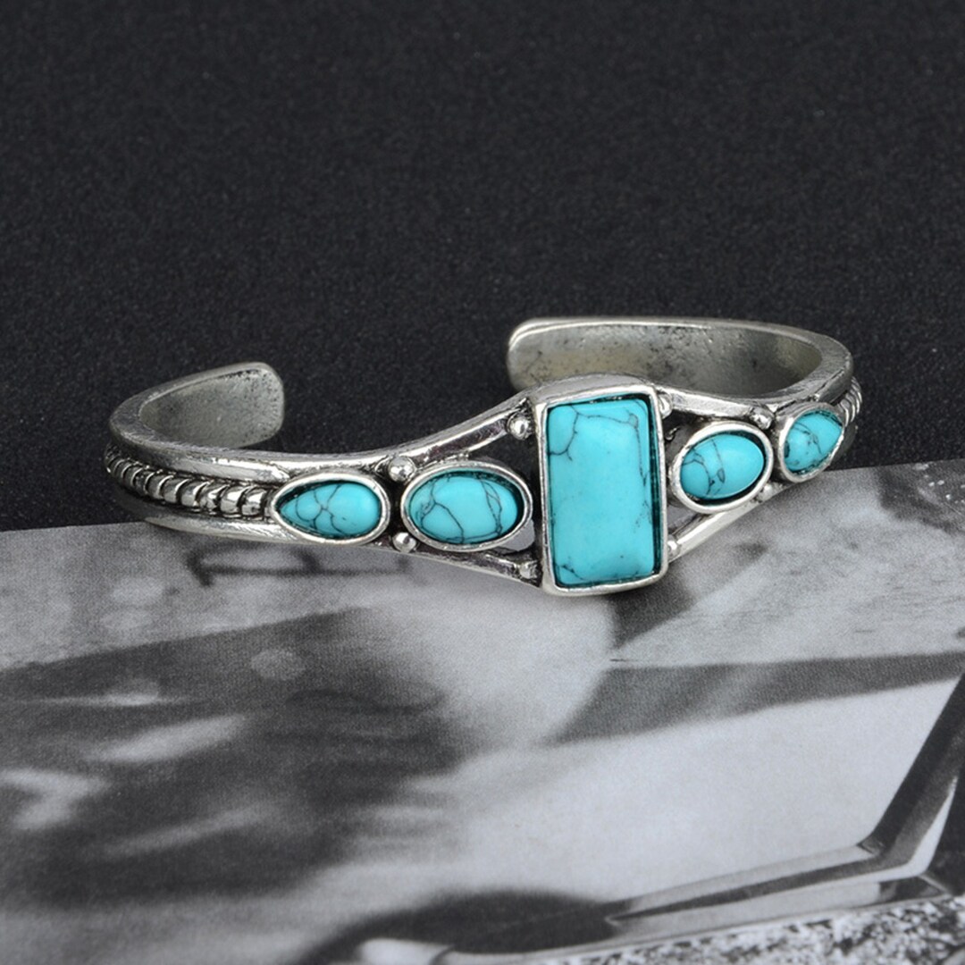 Bracelet Manchette Ovale Améthyste Violet - Argent Sterling 925, Pierre Naturelle, Fait Main, Réglable, Neuf