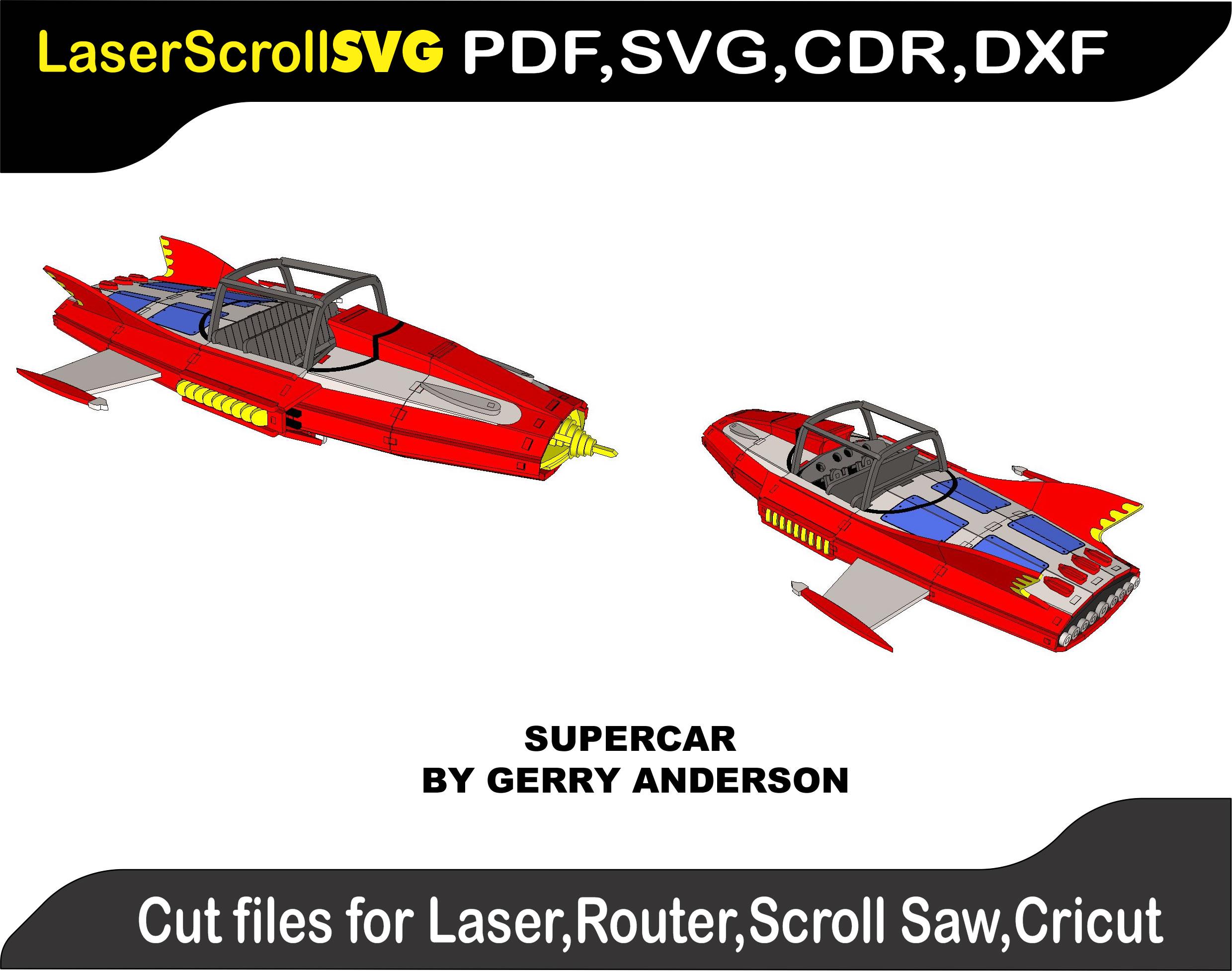Gerry Anderson. Series de TV. Thunderbirds, Supercar, etc