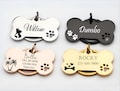 Cute Dog Tag Personalized for Dog, Custom Bone Dog Tags, Dog Name Tags, Dog Collar Tag, Puppy Dog Tag, Customized Stainless Steel Pet ID Tag product logo