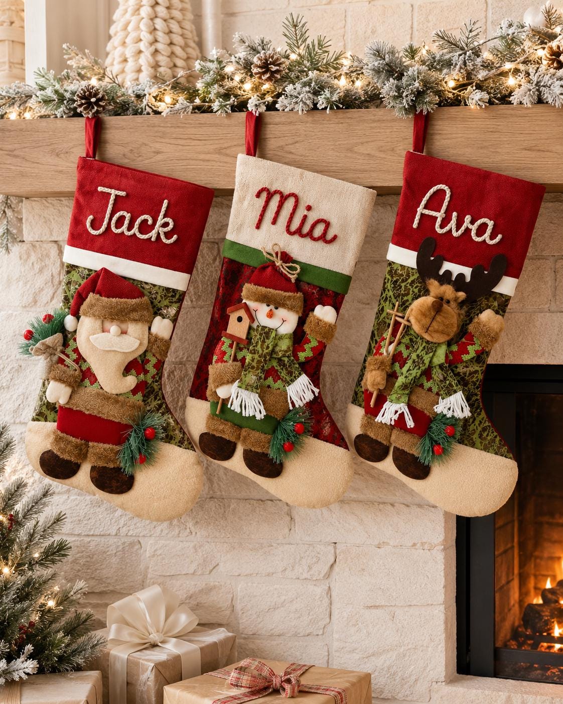 Weihnachtsdeko wand