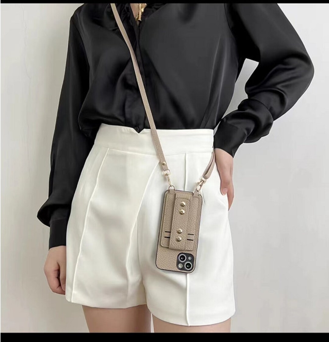 Crossbody Phone Case iPhone Case With Card Slot and Long Etsy