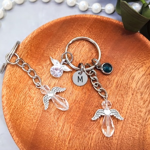 Anioł brelok prezent, anioł torebka charms, amulet szczęścia prezent dla mamy, Anioł Stróż brelok, Anioł Stróż zdrowia, siły, prezent dziękczynny