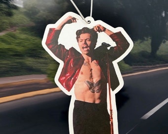 Harry styles Car air freshener | one direction fan | viral | Joke gift | Birthday present | funny meme | scented | fast delivery