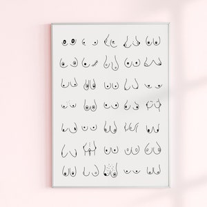 BOOBS and Tits, Doodle Vector Icons. Woman Boobs Nude Art Clipart. Feminist  Illustration Artwork Stamp. Breasts Design Hand Drawn Sketch. -   Singapore