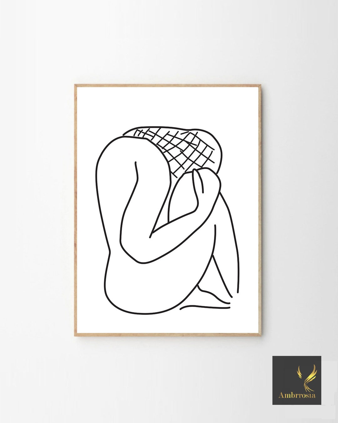 Pablo Picasso Minimalist Line Art Picasso Poster Minimalist Etsy