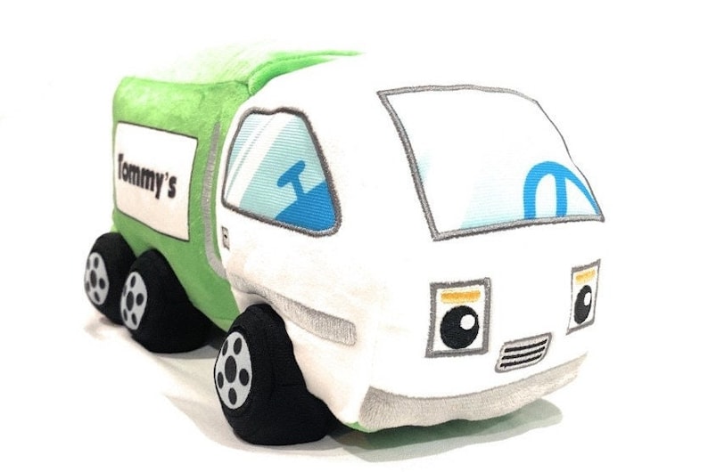 Tommy the Trash Truck Garbage Truck Plush Toy Trash Truck Etsy