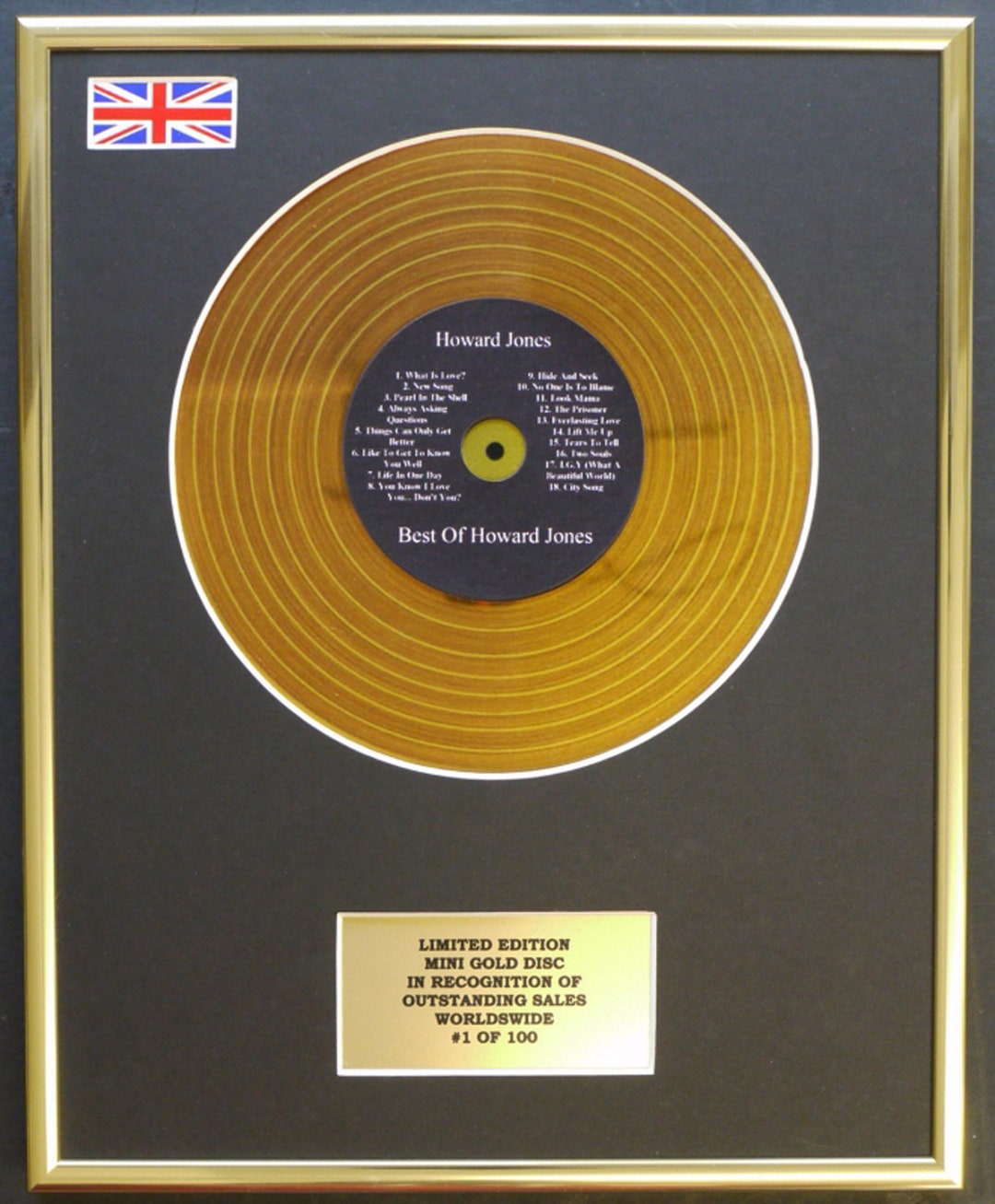 Metallica   Ride The Lightning Metall Gold Schallpl Produktbild-Vorschau 3