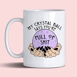 Crystal ball 11oz mug gift